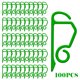 thumbnail image 1 of Xihbxyly Clips para Guirnaldas de Luces de Exterior, 100 Ganchos de Plástico para Canaletas, Diseño Resistente a Las Heladas, Fácil Instalación, Decoración Navideña, para Múltiples Festivales, Tamaño, 1 of 2