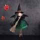thumbnail image 3 of Colgante de Halloween Wdftyju figura de bruja tela suave para fiestas interiores exteriores, 3 of 7