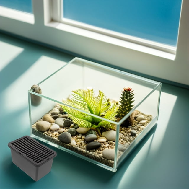 unbranded 15Ud Transportadora Plástica Portátil Para Reptiles Pequeño Con Ventilación Y