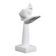 thumbnail image 2 of Escultura de figura abstracta creativa, figura de beso soplado, adorno, diseño de escena, Blanco, 2 of 9