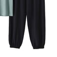 thumbnail image 4 of BaoFuBaoMei Mens Pajamas Set Big and Tall 2 Piece Crew Neck Lounge Sets Short Sleeve Top Joggers Sleepwear Sets Comfy Soft Loungewear with Pockets, 4 of 5