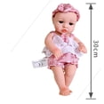 thumbnail image 2 of Reborn Doll Kawaii Girl Dolls Cute Plush Toy Stuffed Doll PVC Dolls Lifelike Doll Photography Props Christmas Gift heqiyong toy, 2 of 2