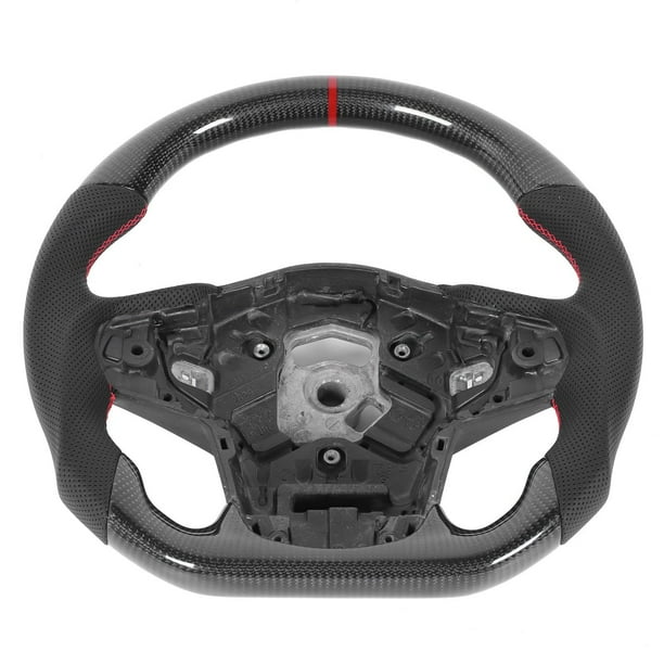 Modificación del volante, volante de fibra de carbono, volante con fondo plano, volante que eleva tu experiencia
