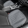 thumbnail image 2 of - Leather Front Car Seat Covers - Bottom Car Seat Covers Fully Wrapped and Fits Most Vehicles, 2 of 7