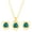 H#5, variant on Women's 4-Piece Crystal Jewelry Set - Necklace, Bracelet, Earrings & Ring - Valentine's Day Gift Set - Alloy Fashion Jewelry for Parties & Special Occasions