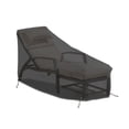 thumbnail image 3 of COVERS&ALL Chaise Lounge Cover, Chair Couch Sofa Protector, Patio Pool Garden Lawn Furniture, with Air Vents & Drawstrings, 12 Oz Waterproof, UV & Weather Resistant (82" W x 57" D x 32" H, Black), 3 of 7