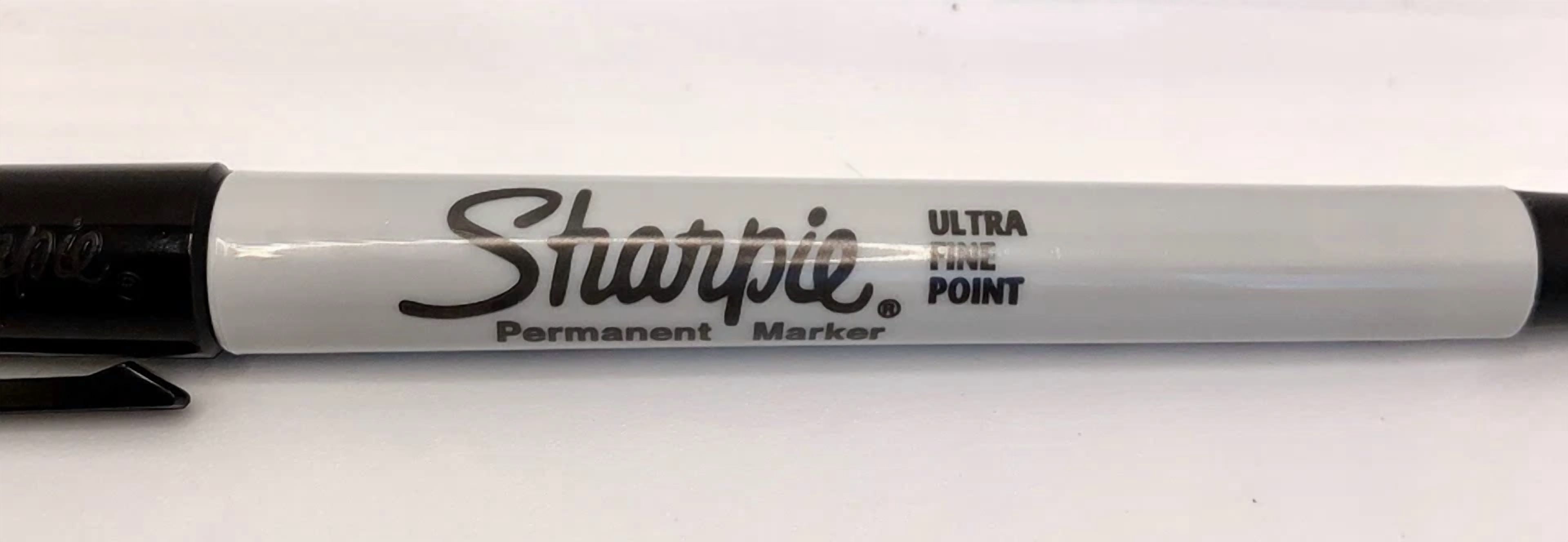 CIRCLE- Sharpie Ultra Fine Point 6 Count Permanent Markers Black Precision 37121