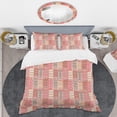 thumbnail image 2 of Designart 'Handdrawn Colorful Houses' Mid-Century Modern Duvet Cover Set, 2 of 4
