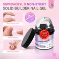 thumbnail image 2 of Gel de uñas SAVILAND SSProAcryl X Solid Builder 100 g con aceite de ricino, 2 of 7