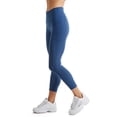 thumbnail image 6 of (2 pack) Turtle Bay New York Womens High Waist 7/8 Leggings in Double Knit Polyester Blend Fabric with side Pockets, 6 of 9