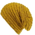 thumbnail image 3 of Dyfzdhu Unisex Skiing Plush Fashion Keep Warm Winter Hats Knitted Cotton Hat Yellow, 3 of 8