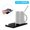 black, variant on Vikakiooze 2023 Cup Warmer with Wireless Charger 2 IN 1 Heating Mug Cup Warmer Set for Home Office