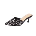 thumbnail image 1 of Sandalias de mujer Punta estrecha Tacones altos poco profundos Zapatillas de verano Color a juego Tamaño grande Tacón alto Zapatillas de mujer · 42 Gao Jinjia LED, 1 of 2