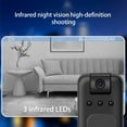 thumbnail image 4 of Pisexur - Grabadora de audio y video con WIFI para hombres, visión nocturna infrarroja, HD 1080P, video circular, compatible con 128 GB, cámara portátil con clip trasero magnético, ideal para deporte, 4 of 9