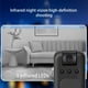 thumbnail image 4 of Cámara digital con WIFI, grabadora de audio y video, visión nocturna por infrarrojos, HD 1080P, compatible con video circular de 128 GB, cámara portátil con clip trasero magnético, ideal para deportes, 4 of 9