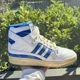 thumbnail image 4 of Ad-id-as Forum 84 High Worn Blue Men's Athletic Shoes GZ6467 Size 7, 4 of 6