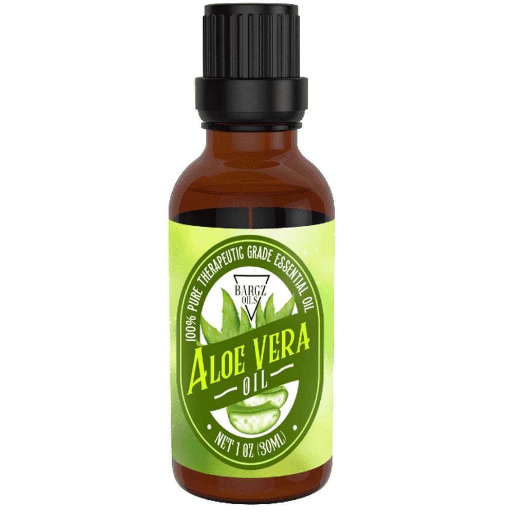 Aloe Vera Oil, Glass Amber Bottle, Therapeutic, Classic Oil 1oz