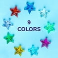thumbnail image 4 of Entervending Acrylic Gems - Plastic Stars Fake Gems - 1.32 Lb Treasure Box Gems in Jar - Assorted Colors Plastic Gemstones for Kids - Big Plastic Gem Vase Fillers - Table Scatters - Aquarium Jewels, 4 of 5