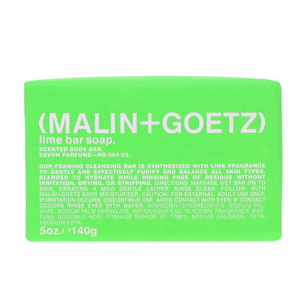 Malin + goetz barra de lima jabón 5 oz (MALIN+GOETZ) Malin + goetz barra de lima jabón 5 oz