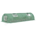 thumbnail image 1 of Outsunny Mini Greenhouse with Mesh Windows, Tunnel Growing Tent, Green, 1 of 10