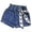 Blue, variant on Little Girls Denim Shortie Shorts Korean Style Elastic Waist Shorts Casual Summer Comfort Fit for Play Shorts Size 7-8T