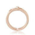 thumbnail image 4 of White Sapphire Four Band Fashion Ring, 4 of 8