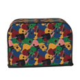 thumbnail image 2 of Yiaed Colored Guitars Print Two Slice Bread Machine Cover, Universal Size Kitchen Appliance Cover for Bread Machine,Bread Machine Cover, 2 of 7