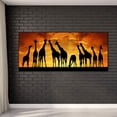 thumbnail image 2 of Cuadros Decorativos Jirafas al atardecer pintura al óleo por números Kits DIY cuadro de pared artesanía decoración del hogar Ehuebsd Nuevos Originales, 2 of 9