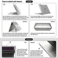 thumbnail image 6 of Hard shell case for Macbook Air 16 15 13 11 Pro 13 12 inch case laptop, 6 of 7