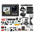 thumbnail image 1 of SJCAM SJ4000 Dual Screen Action Camera with Dual Displays, Wi-Fi, and Audio Recording, Bundle Including: 64GB Micro SD Card, 50-in-1 Action Kit, Card Reader, Card Wallet, and USB-C Adapter, 1 of 6