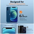 thumbnail image 2 of Protector de pantalla UnbreakCable de cristal templado para iPhone 12/12 Pro, 2 of 8