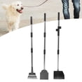 thumbnail image 1 of Dog Poop Tray Rake Shovel Set, Portable Pet Poop Scooper  for Pet Supplies Black,Blue, 1 of 7