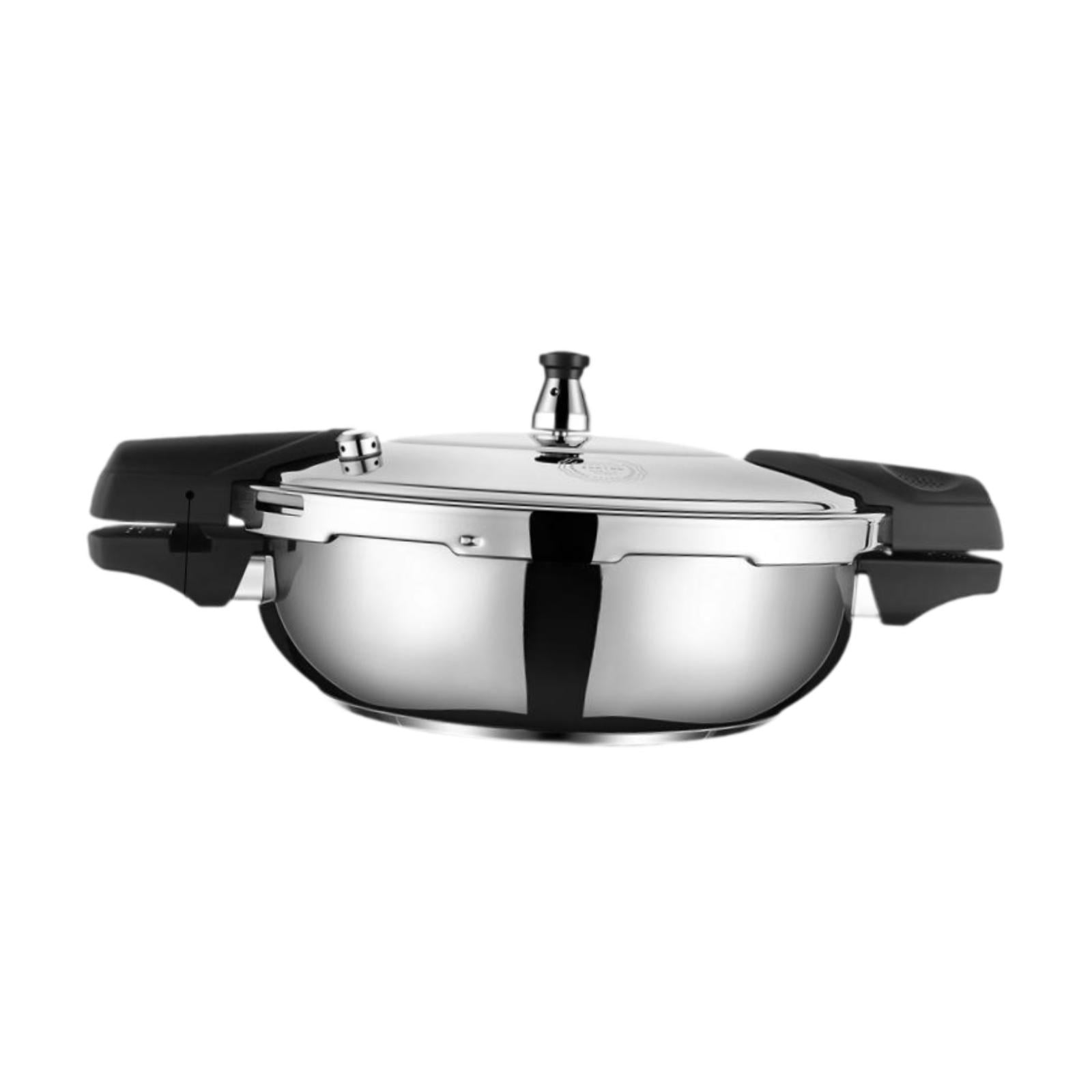 TISHITA Kitchen Stew Soup Pot,Multifunction,50-80 Kpa,Portable Rice Cooker Instant Cooking Pot for Kitchen Restaurant 18cm