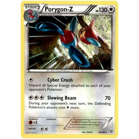 Pokemon X & Y Ancient Origins Single Card Rare Porygon-Z #66