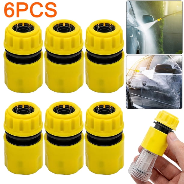 DQrwqpou Adaptador Grifo Adaptador Extensión Manguera Goma para Césped Jardín (rápido)