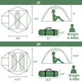 thumbnail image 4 of Carpa Clostnature Libra 4 Temporadas para 2 Personas Impermeable 2.85kg, 4 of 7