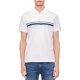 thumbnail image 1 of Polo de Rugby a rayas Calvin Klein para hombre color blanco extragrande, 1 of 1