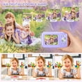 thumbnail image 2 of Digital Camera Kids Camera with 32GB Card FHD 1080P 44MP Vlogging Camera 16X Digital Zoom Portable Camera (Purple), 2 of 9