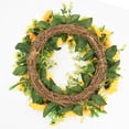 thumbnail image 4 of Adorno de ventana de puerta con letrero de corona de primavera, colgante de simulación, placa de guirnalda, decoración de pared para sala de estar, a estilo Macarena Guirnalda de guirnaldas, 4 of 7