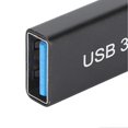 thumbnail image 2 of Adaptateur USB Type-C femelle vers USB 3.1 A femelle, convertisseur USB droit pour extension de câble de données USB 3.1, 2 of 4