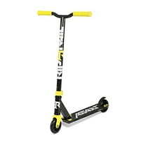 RIPRAIL Assault Stunt Scooter Finished in Black/Yellow with Alloy Deck and ABEC-7 Bearings