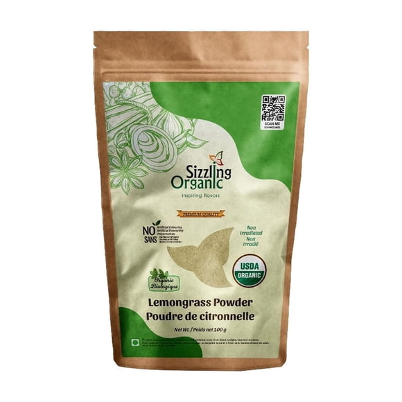 Lemongrass Powder - Sizzling Organic (100g)