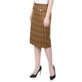 thumbnail image 2 of Petite Knee Length Double Knit Skirt, 2 of 3