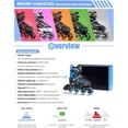 thumbnail image 6 of PrimeCook Shop Vinal Girls Adjustable Flashing Inline Skates, All Wheels Light Up, Fun Illuminating Skates for Kids Men Adult Women and Boys, 6 of 12