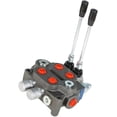 thumbnail image 2 of Hydraulic Joystick Valve 2 Spool Hydraulic Control Valve - 25 GPM, 3000 PSI For Tractors Loaders With Bspp J 901567 Hydraulic Valve 2 Spool 2 of 12