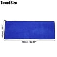 thumbnail image 3 of 1uds Toalla Secado para Coche en Microfibra 23.62x62.99 Extra Grande Gris Azul, 3 of 7