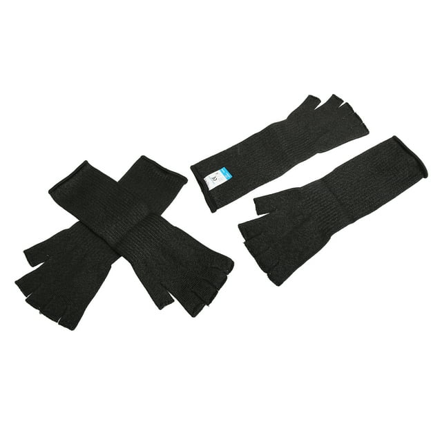 Mangas de protección para brazos, 2 pares de mangas para brazos resistentes a cortes, protectores de brazos de seguridad elegantes y modernos
