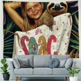 thumbnail image 4 of Orinice Sloth Tapestry Wall Hanging Unique Style Graphic Tapestries for Home Wall Decor Living Room Bedroom Dorm Set of 1 60x50inch, 4 of 6