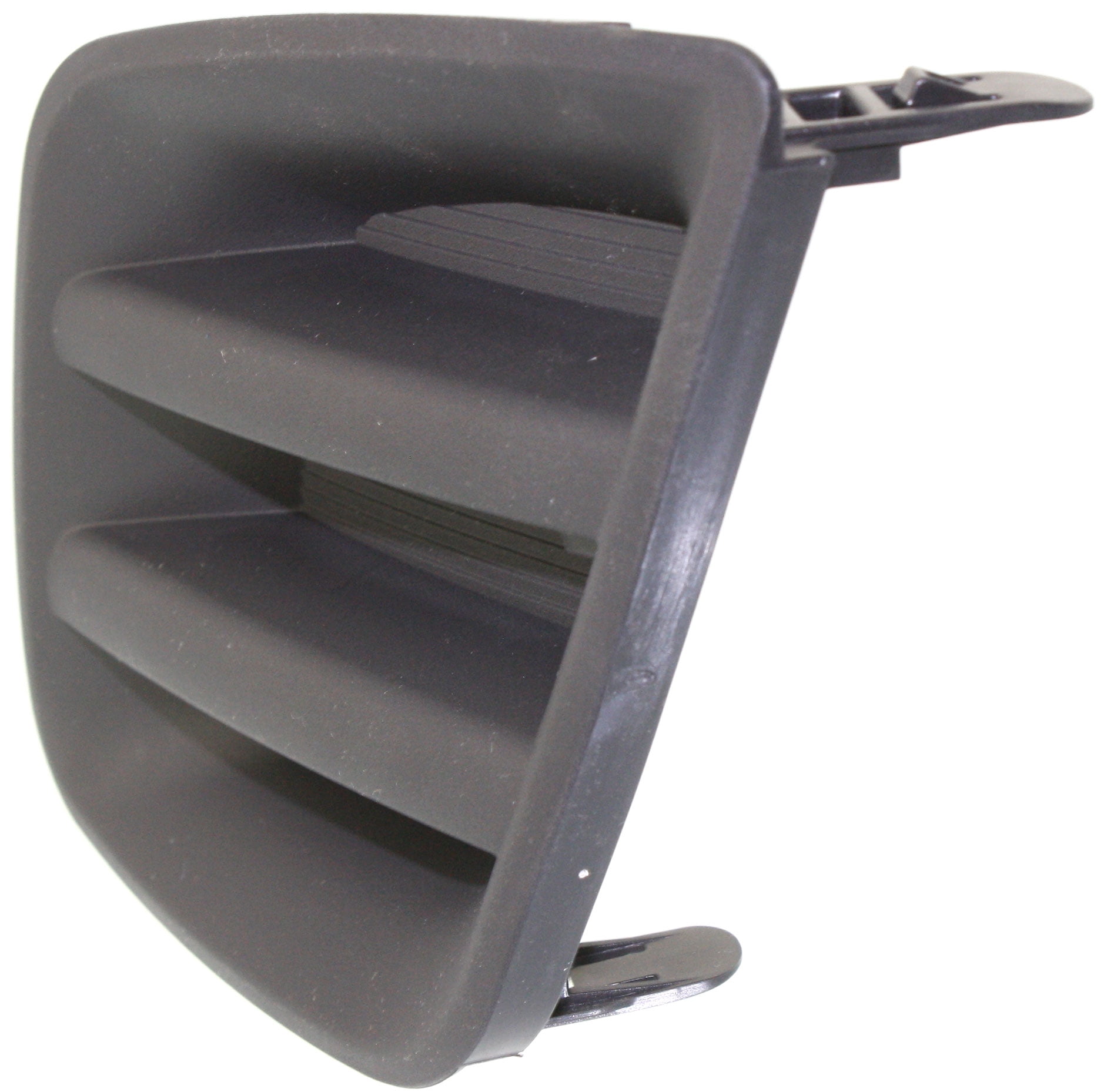 Fog Light Cover Compatible with 2009-2012 Toyota RAV4 Left Driver Black