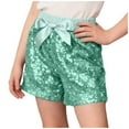 thumbnail image 2 of Cowsor Girls Shorts Toddler Sequin Shorts Sparkles on Both Sides, 2 of 6